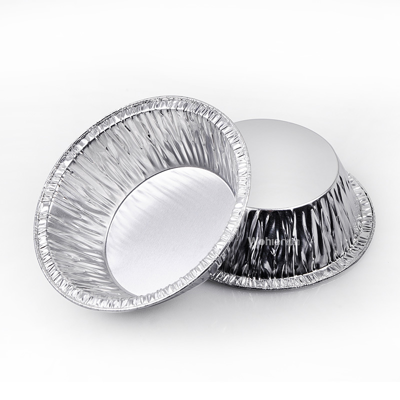 Tart tin foil thick baking tray aluminum foil cake cup Aluminium Container Manufacturers