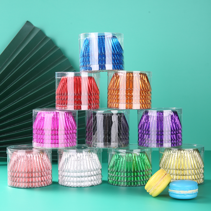 Aluminium foil composite paper foil baking cups Aluminium Container Manufacturers