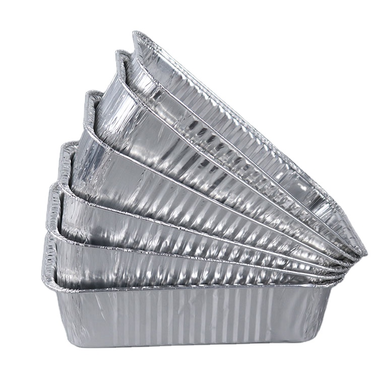 Microwave aluminium foil food packing baking trays Aluminium