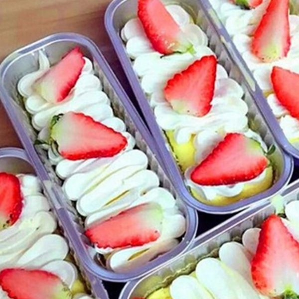 Aluminum foil pudding cup bread box (2)
