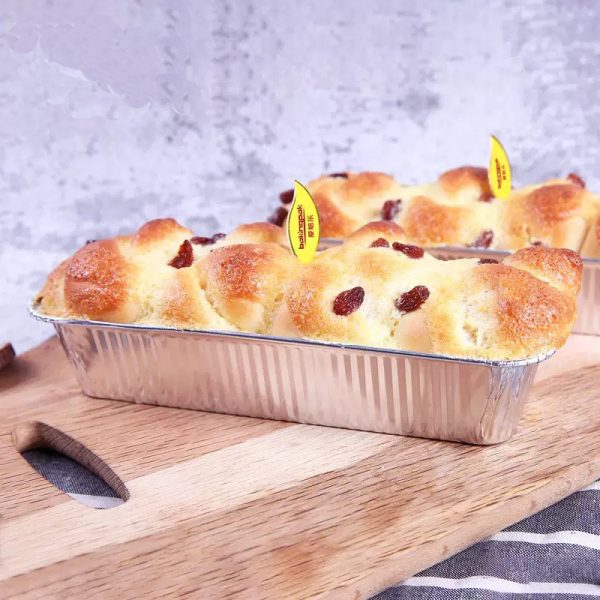 Coconut condensed milk bread aluminum foil container (5)