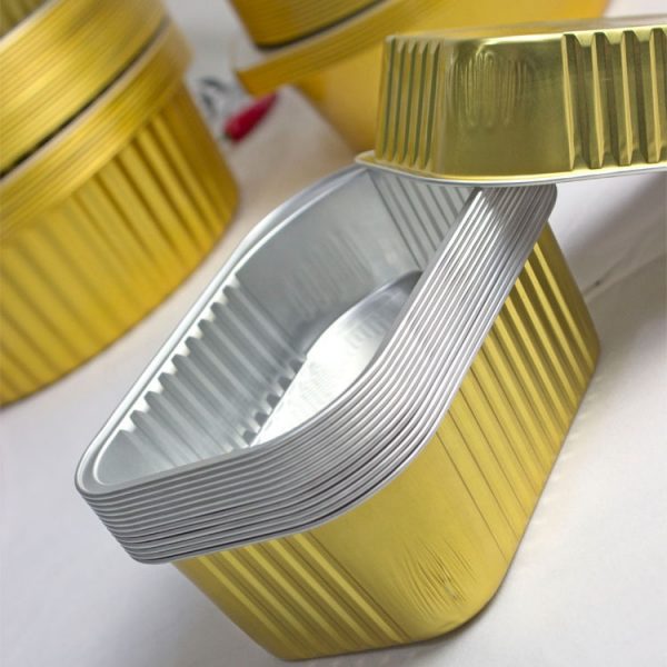 Microwavable fast food baking trays container (3)