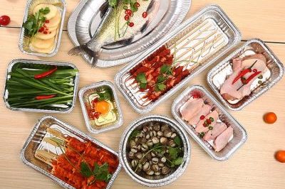 Small Bakery Foil Container for Cakes