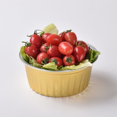 Round aluminum foil bakery foil container (2)