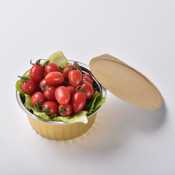 Round aluminum foil bakery foil container (3)