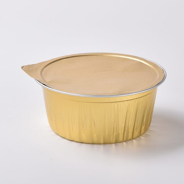 Round aluminum foil bakery foil container (5)