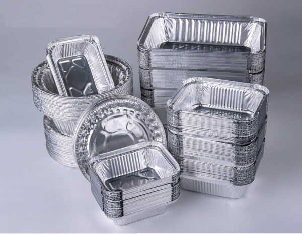 Take away aluminium foil container tray (1)