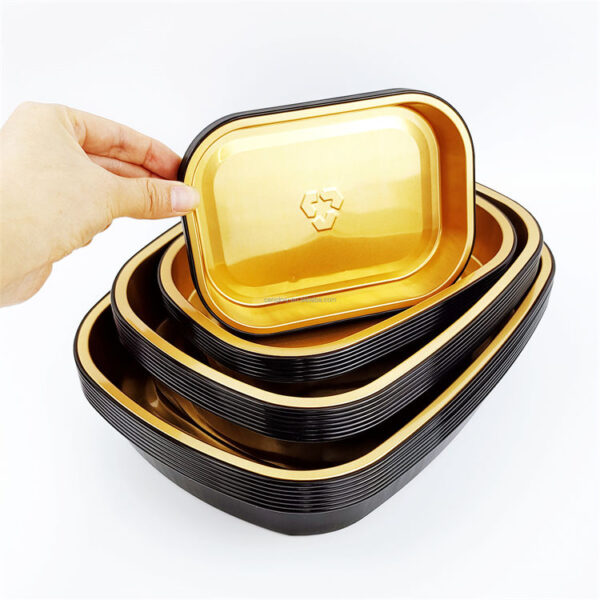 6 Inch Disposable Aluminium Foil Tray for Baking and Catering