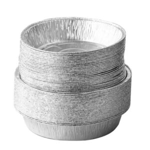 Disposable Aluminium Foil Trays with Oil-Absorbing Paper for Air Fryer Use