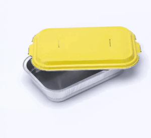 Custom Logo Aluminium Foil Casserole Carrier with Lid