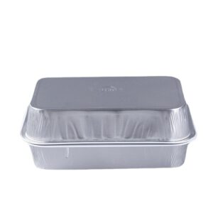 Custom Logo Aluminium Foil Casserole Carrier with Lid