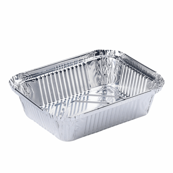 Custom Disposable Aluminum Foil Lunch Box Food Grade Tray for Takeaway