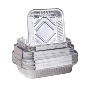  Custom Size Disposable Aluminum Foil Lunch Box with Lid for Takeout