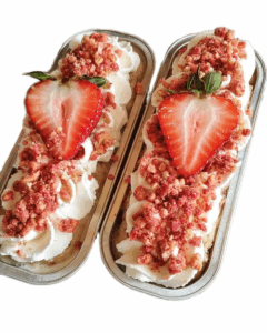  High Quality 200ml Colorful Rectangular Aluminium Foil Baking Container