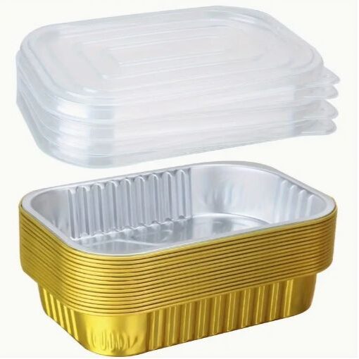 Portable Aluminium Foil Bowl for Baking and Food Packaging