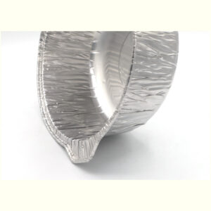 Thickened Round Aluminum Foil Container with Lid for Takeout and Picnic